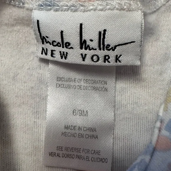 Baby Girl Clothing Bundle 5pc Carter’s Burt’s Bees Gerber 6-12 Months - Picture 9 of 11